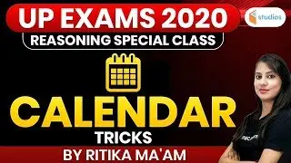 Calendar Reasoning Tricks in Hindi | UP Exams 2020 | Reasoning Special Class by Ritika Ma'am