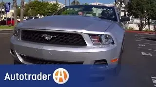 Ford Mustang V6 2011 года &mdash; кабриолет | Обзор нового автомобиля | Autotrader