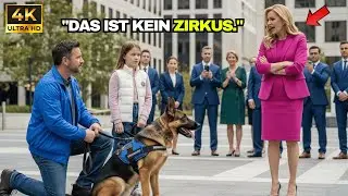 Der CEO verspottete einen Single-Vater beim Gassigehen – bis der Hund bewaffneten Täter stellte.