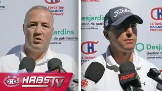 Stephane Robidas and Alex Burrows on the upcoming season | FULL PRESS CONFERENCE