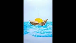 how to draw boat for kids |Easy boat drawing |#drawing #easydrawing #shorts #boat 🚣&zwj;♂️