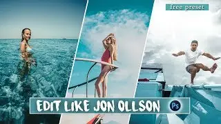 How To Edit Like Jon Olsson Instagram In Lightroom // Free Preset