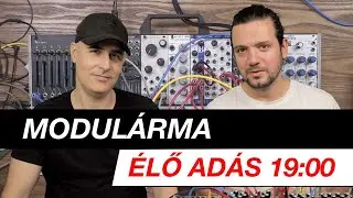 MODUL&Aacute;RMA S01E01 - &eacute;lő műsor szintisz&aacute;jzerol&aacute;ssal