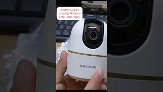 Hướng dẫn c&agrave;i đặt kết nối wifi camera KBVISION tr&ecirc;n điện thoại ( xem l&agrave; l&agrave;m được !!!)