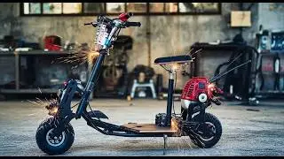 Como Fazer uma Scooter Usando Antenas de TV!