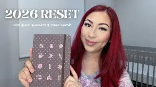 2026 LIFE RESET 🤍 | my goals, intentions & vision board for this year!
