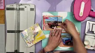 Scrapbook Process: Happy