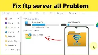 Ftp server not opening in laptop | FTP open in edge browser as default | medha ftp app