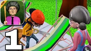 High School Teacher : Scary Evil Teacher Revenge 3D Gameplay Walkthrough Part 1 || Level 1 to 5 ||
