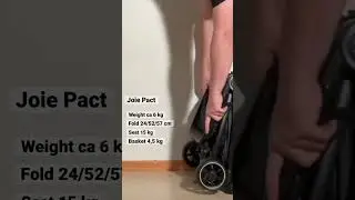 Joie Pact: Weight and Dimensions