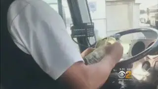 NJ TRANSIT Bus Driver Caught Counting Cash, Texting Behind The Wheel