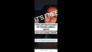 The Cantare Italiano Diction Recordings ARKive: for you, for free, forever ♾️
