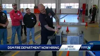 Des Moines Fire Department hiring new recruits