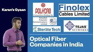 Optical Fiber Companies in India: PolyCab, Sterlite Technologies, Finolex Cables, HFCL, Vindhya Tele
