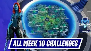 All Week 10 Challenges Guide in Fortnite Chapter 2 Season 4 | How to complete Week 10 Challenges