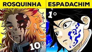 Os 10 MELHORES ESPADACHINS de Demon Slayer | KIMETSU NO YAIBA