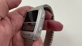 Cobolt W7 Speechmaster Digital Watch for the Visually Impaired [Vintage Circa 80s]
