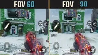 60 VS 90 FOV IN CODM COMAPRISON
