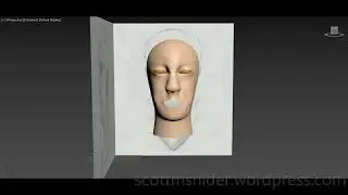 Flame: 3DS MAX Practice Polygon Head Model Video #81 (01-02-2026)