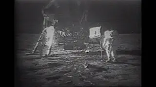 Apollo 11 Moonwalk &ndash; The Historic First Steps on the Moon (Full Restored NASA EVA)