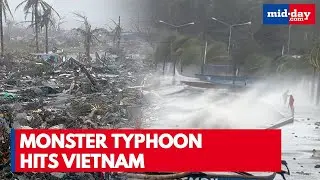 Typhoon Kajiki SLAMS Vietnam: Airports Shut, Mass Evacuations and Deadly Storm Warning | FULL VIDEO