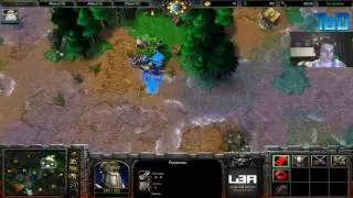 Warcraft III #71 - MustRost15 Human vs NightElf (Secret Valley)