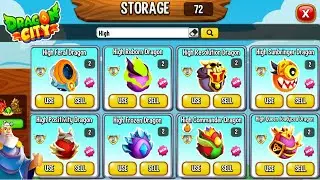 OPENING 50 FREE HEROIC EGG CHEST in DRAGON CITY PART 1! 😱
