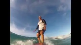 Glassy afternoon Longboard Session at Currumbin Alley with GoPro