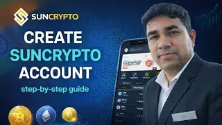 How to Create SunCrypto Account | SunCrypto Registration & KYC Step-by-Step Guide | Bipul Das