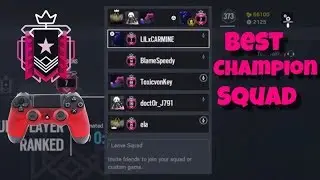 BEST CHAMPION SQUAD? + BEST SETTINGS - Rainbow Six Siege