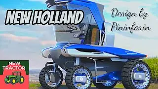 Is this ugly? New Holland Straddle tractor concept.
