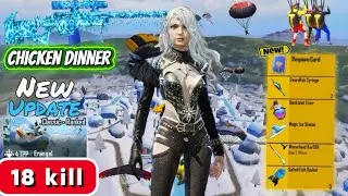 INSANE Frosty Funland Rush 😱 18 Kills | Groza + AWM | iPad 120 FPS | SROX Gaming