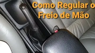 #Vectra - Como Regular o Freio de Mão