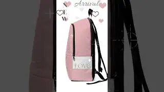 Pink Backpack, Gifts for her, Shop Valentines Day Sales, Gift ideas for daughter, New Designs