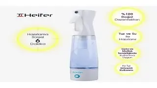 Tuz ve Sudan Dezenfektan Yapımı Bim'den Heifer Elektrolize Su &Uuml;reten Dezenfektan Spreyi Aldım