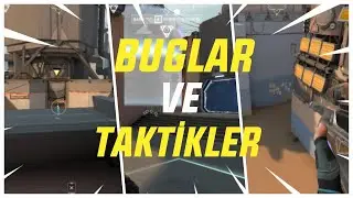 VALORANT BUGLAR VE TAKTİKLER // JETT PİXEL BUG // CYPHER KAMERA TAKTİKLERİ