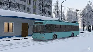 поездка на Бкм 32100D по 12 автономному маршруту по карте Балаково (Atroll)