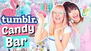 Wir bauen eine CANDY BAR 🍭 S&uuml;&szlig;igkeiten DIY | ViktoriaSarina