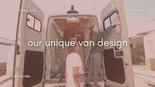 our aesthetic door designs // our van conversion project | iveco daily