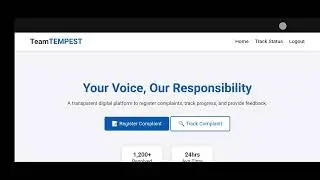 Complaint Portal Project 