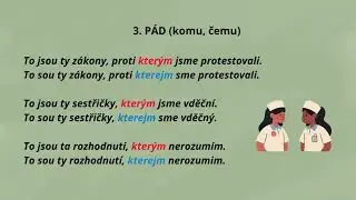Skloňování zájmen KTEŘÍ, KTERÉ, KTERÁ (množné číslo) | Čeština pro cizince (B1–B2)