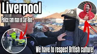 LIVERPOOL-Youth Rammed Off Sur-Ron! We Respect British Culture! The Scruffiest Streets In Our City!