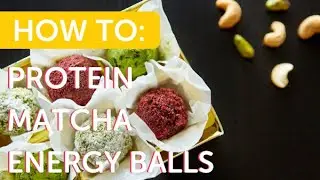 Protein Matcha Energy Balls (the boost you need!)