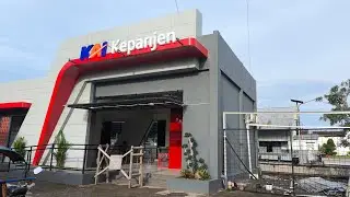 ramainya kereta api di stasiun kepanjen
