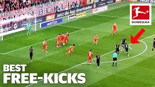 Best Free-Kick Goals in 2021/22 so far - San&eacute;, Lewandowski & More