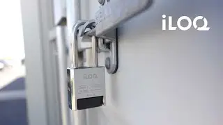 iLOQ secures container units with battery-free smart padlocks