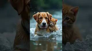 Saving the Little One &ndash; A Heart-Touching Story of Friendship and Courage #animalstory #cate #dogs