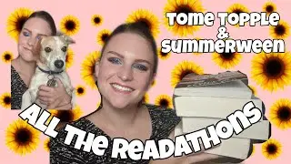 ALL THE READATHONS | TOME TOPPLE 12 AND SUMMERWEEN TBRS | AUGUST 2020