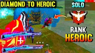Diamond To Heroic || Double Sniper Kar98k-Z Gameplay || Garena Free Fire
