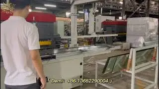 Glass Lid Production Line In Testing - Make Glass Cover Automatically